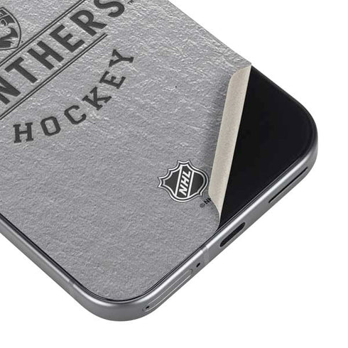 NHL Florida Panthers Black Text Pixel 9 Pro XL Skin